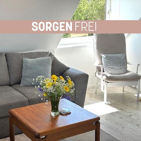 Sorgenfrei -Ruhe Und Erholung In Schoener Studiowohnung Glucksburg Bagian luar foto